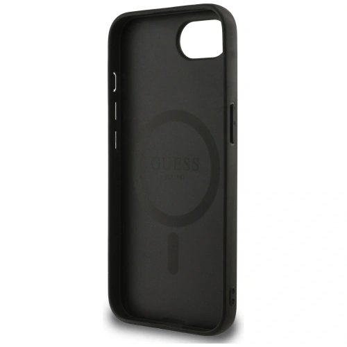 Buy Guess 4G Flowers Print MagSafe Apple iPhone 16e black - GUE4515 - {ean13} - Home Screen Store Europe