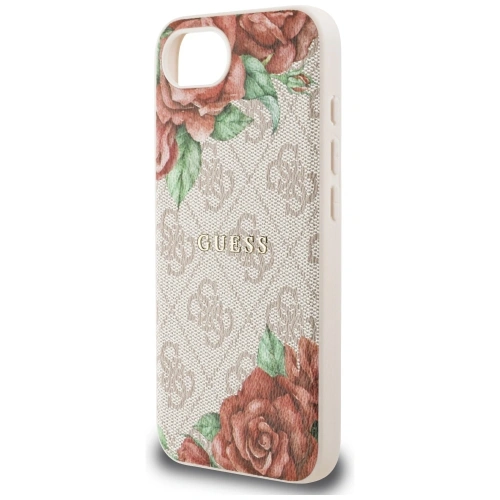 Buy Guess 4G Flowers Print MagSafe Apple iPhone 16e pink - GUE4516 - {ean13} - Home Screen Store Europe