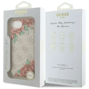 Kup Guess 4G Flori Imprimare MagSafe Apple iPhone 16e roz - GUE4516 - {ean13} - Sklep Home Screen