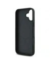 Buy Guess Grained Hot Stamp Peony Triangle Logo MagSafe Apple iPhone 16 black - GUE4518 - {ean13} - Home Screen Store Europe