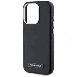 Kup Karl Lagerfeld FW Metallplatte MagSafe Apple iPhone 15 Pro Max schwarz - KLD22003 - {ean13} - Sklep Home Screen