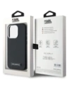 Kup Etui Karl Lagerfeld FW Metal Plate MagSafe do Apple iPhone 15 Pro Max czarny - KLD22003 - {ean13} - Sklep Home Screen