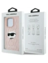 Kup Karl Lagerfeld Monogram 3D din cauciuc & Choupette Apple iPhone 16 Pro Max roz - KLD22004 - {ean13} - Sklep Home Screen