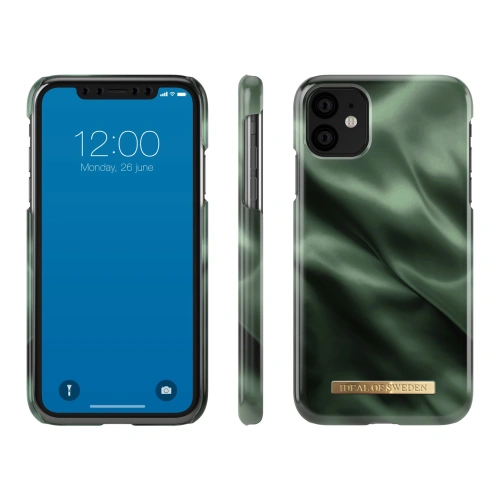 Kup Etui iDeal Of Sweden pentru Apple iPhone 11 (Emerald Satin) - IDS080EMESAT - {ean13} - Sklep Home Screen