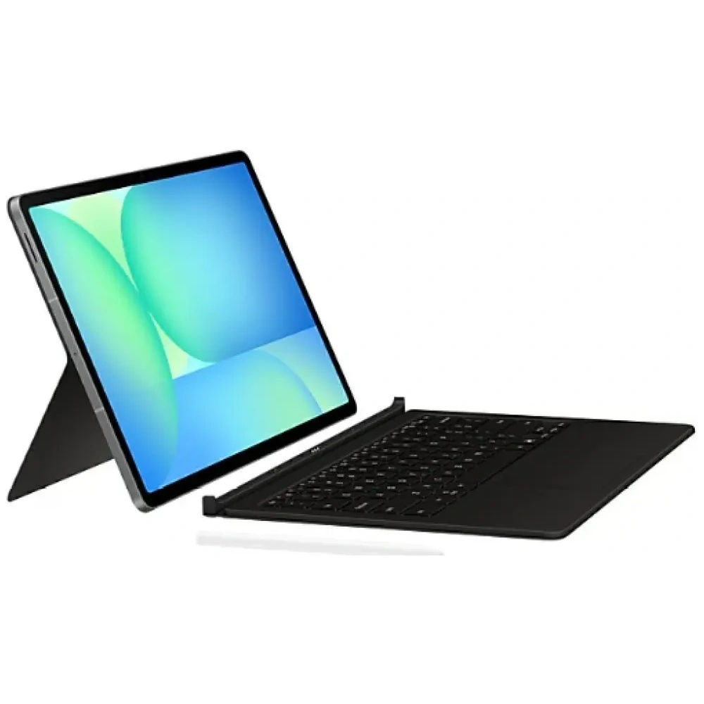 Etui Samsung Book Cover Keyboard AI Key do Galaxy Tab S10 FE+ Plus czarny