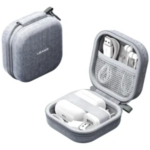Buy USAMS ZB351 TWS Earphone Case Gray - USA1231 - {ean13} - Home Screen Store Europe
