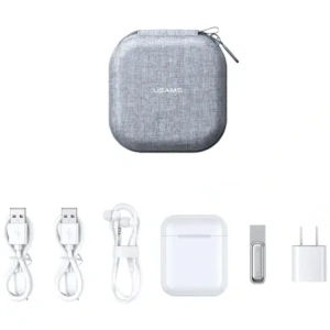 Kup Carcasa pentru căști TWS USAMS ZB351 Gri - USA1231 - {ean13} - Sklep Home Screen