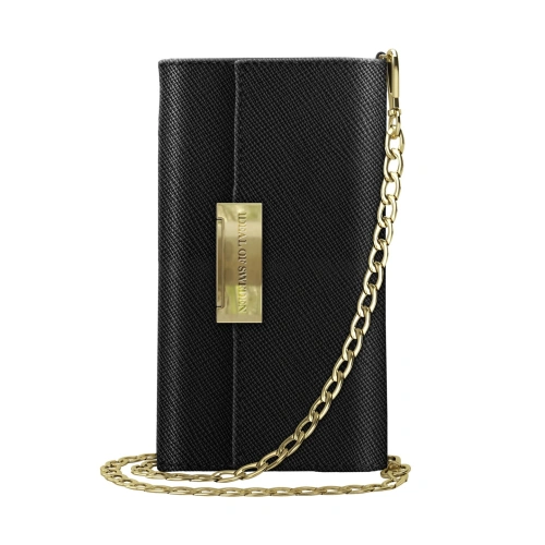 Kup iDeal of Sweden Kensington Clutch - geantă cu loc pentru iPhone X/Xs (neagră) - IDS065BLK - {ean13} - Sklep Home Screen