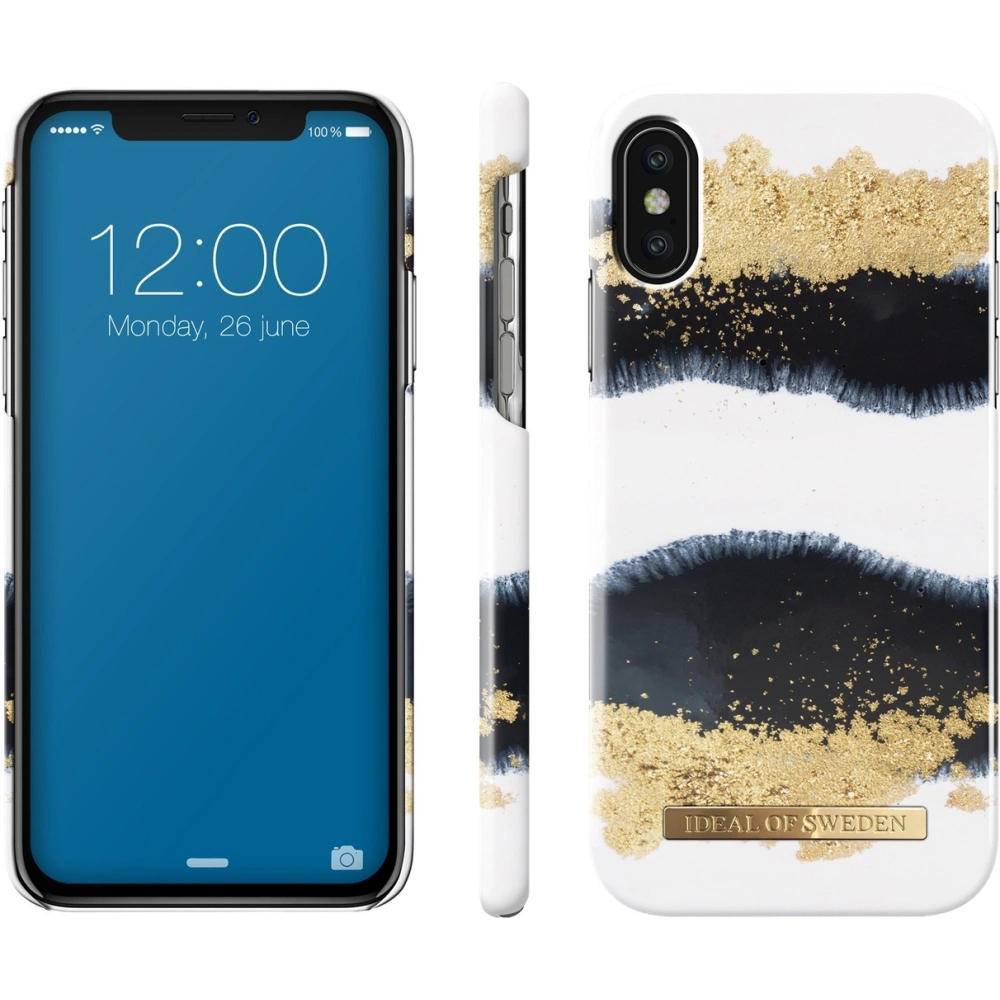 Etui iDeal Of Sweden Apple iPhone X/XS (Gleaming Licorice)