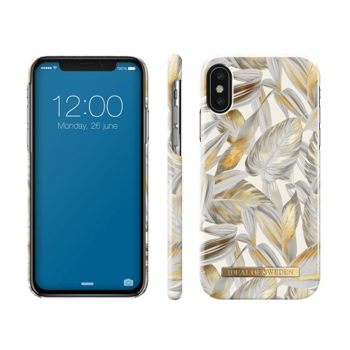 Kup Etui iDeal Of Sweden Apple iPhone X/Xs (Platinové listy) - IDS062PLALEA - {ean13} - Sklep Home Screen