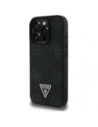 Kup Guess Grained Hot Stamp Peony Triangle Logo MagSafe Apple iPhone 16 Pro Max fekete - GUE4522 - {ean13} - Sklep Home Screen