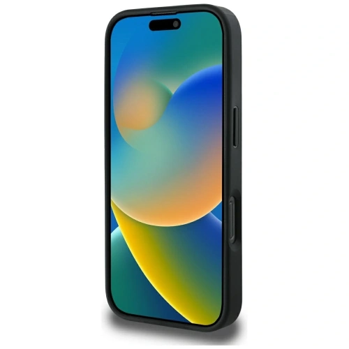 Kup Guess Logo Triunghi Peony cu Timbre Fierbinți Granulate MagSafe Apple iPhone 16 Pro Max negru - GUE4522 - {ean13} - Sklep Home Screen