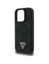 Kup Guess Grained Hot Stamp Peony Triangle Logo MagSafe Apple iPhone 16 Pro Max fekete - GUE4522 - {ean13} - Sklep Home Screen