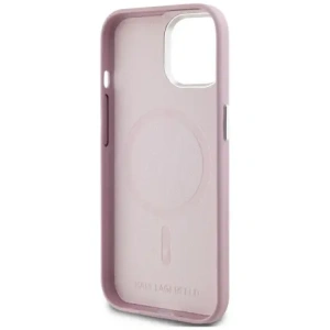 Buy Karl Lagerfeld FW Metal Plate MagSafe Apple iPhone 15 pink - KLD22006 - {ean13} - Home Screen Store Europe