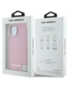 Kup Karl Lagerfeld FW Metallplatte MagSafe Apple iPhone 15 pink - KLD22006 - {ean13} - Sklep Home Screen