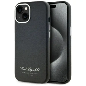 Kup Etui Karl Lagerfeld hotel RSG do Apple iPhone 15 czarny - KLD22007 - {ean13} - Sklep Home Screen