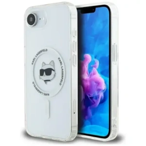Buy Karl Lagerfeld IML Metal Choupette Head MagSafe Apple iPhone 16e white - KLD22009 - {ean13} - Home Screen Store Europe