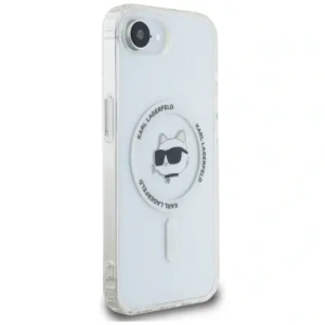 Kup Karl Lagerfeld IML Metall Choupette Kopf MagSafe Apple iPhone 16e weiß - KLD22009 - {ean13} - Sklep Home Screen