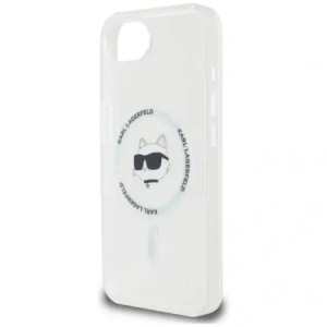 Kup Karl Lagerfeld IML Metall Choupette Kopf MagSafe Apple iPhone 16e weiß - KLD22009 - {ean13} - Sklep Home Screen
