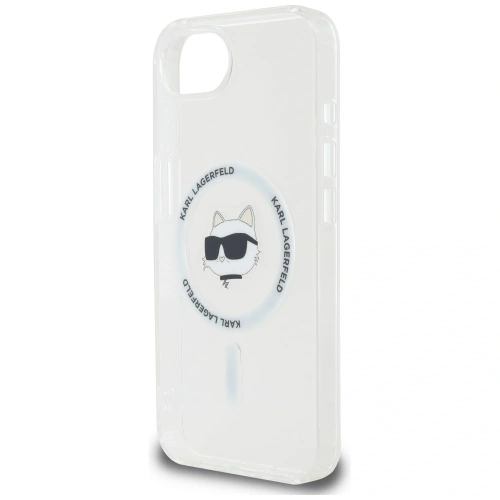 Kup Karl Lagerfeld IML Metall Choupette Kopf MagSafe Apple iPhone 16e weiß - KLD22009 - {ean13} - Sklep Home Screen