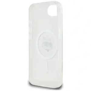 Kup Karl Lagerfeld IML Metal Choupette Head MagSafe Apple iPhone 16e alb - KLD22009 - {ean13} - Sklep Home Screen
