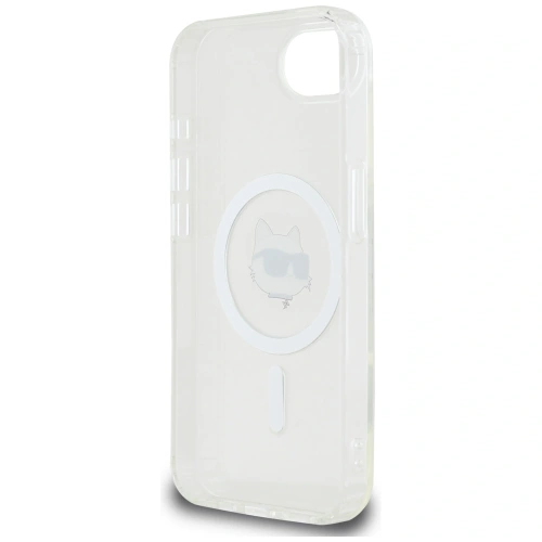 Kup Karl Lagerfeld IML Metall Choupette Kopf MagSafe Apple iPhone 16e weiß - KLD22009 - {ean13} - Sklep Home Screen