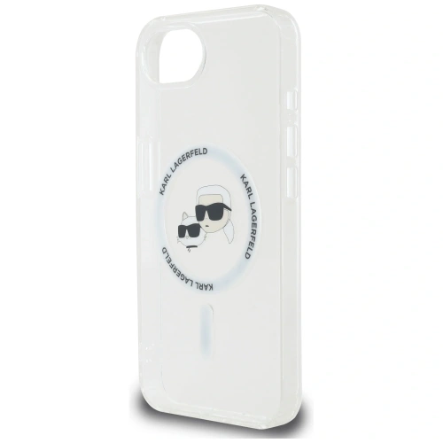 Kup Karl Lagerfeld IML Fém Karl & Choupette Fejek MagSafe Apple iPhone 16e fehér - KLD22010 - {ean13} - Sklep Home Screen