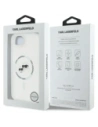 Buy Karl Lagerfeld IML Metal Karl & Choupette Heads MagSafe Apple iPhone 16e white - KLD22010 - {ean13} - Home Screen Store Europe