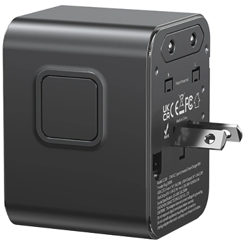 Kup Adaptor de călătorie USAMS CC308 USB-C + USB-A 17W 4in1 US/AU/EU/UK negru - USA1232 - {ean13} - Sklep Home Screen