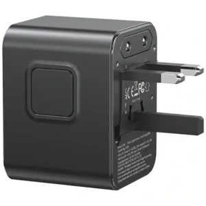 Kup Ładowarka sieciowa USAMS Travel Adapter CC308 USB-C + USB-A 17W 4w1 US/AU/EU/UK czarny - USA1232 - {ean13} - Sklep Home Screen