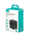 Kup Adaptor de călătorie USAMS CC310 3xUSB-C 70W 4in1 US/AU/EU/UK negru - USA1233 - {ean13} - Sklep Home Screen