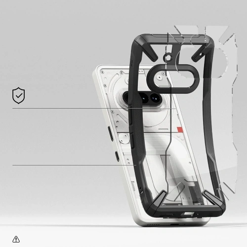 Buy Ringke Fusion-X Nothing Phone 3a Black - RGK11793 - {ean13} - Home Screen Store Europe