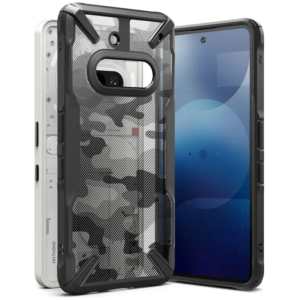 Etui Ringke Fusion-X Nothing Phone 3a Camo Black