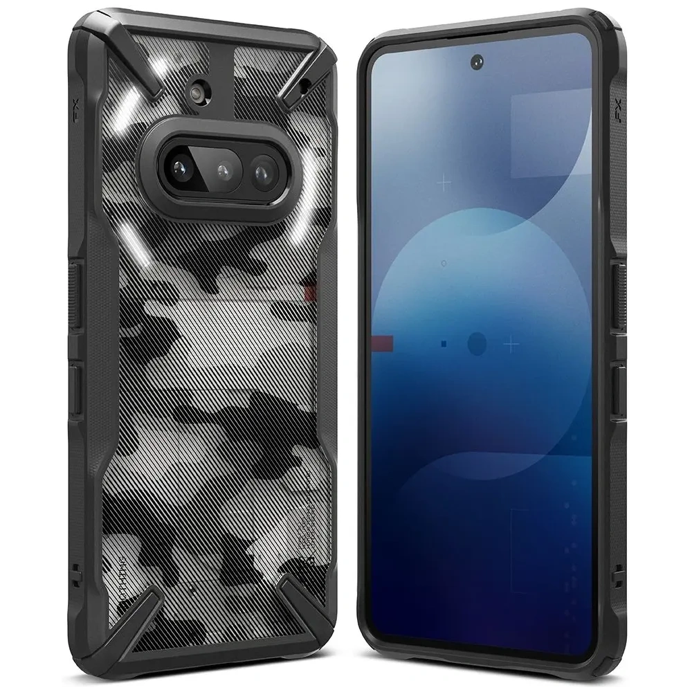 Etui Ringke Fusion-X Nothing Phone 3a Camo Black