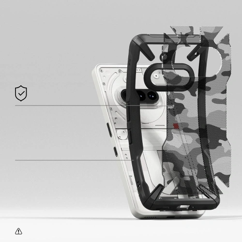 Kup Ringke Fusion-X Nothing Phone 3a Camo Fekete - RGK11794 - {ean13} - Sklep Home Screen