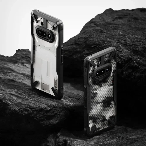 Kup Ringke Fusion-X Nothing Phone 3a Camo Negru - RGK11794 - {ean13} - Sklep Home Screen
