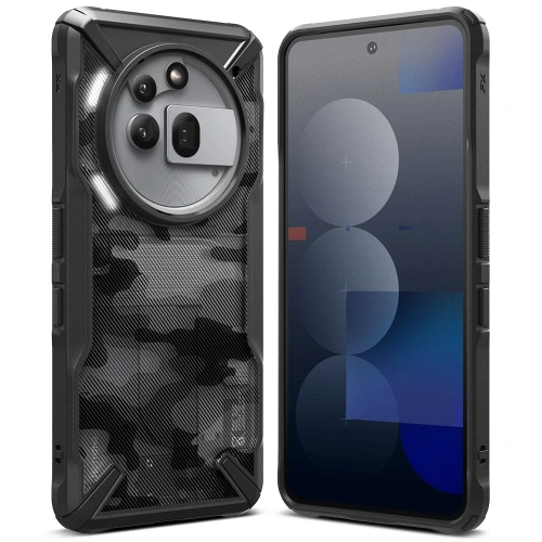 Kup Ringke Fusion-X Nothing Phone 3a Pro Camo Fekete - RGK11796 - {ean13} - Sklep Home Screen