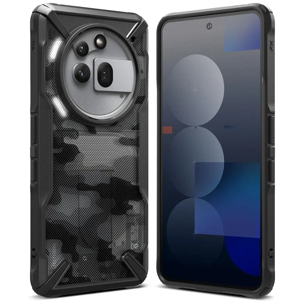 Etui Ringke Fusion-X Nothing Phone 3a Pro Camo Black