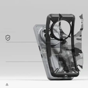 Kup Etui Ringke Fusion-X Nothing Phone 3a Pro Camo Black - RGK11796 - {ean13} - Sklep Home Screen