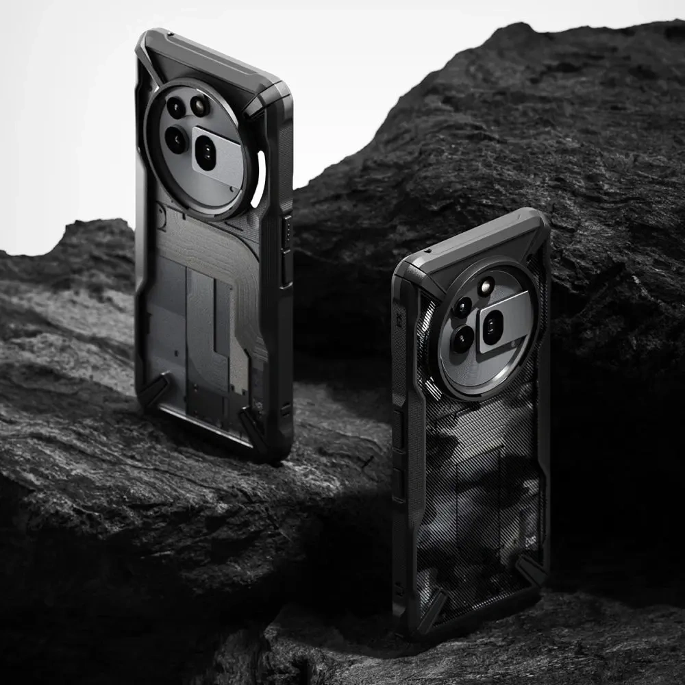 Etui Ringke Fusion-X Nothing Phone 3a Pro Camo Black