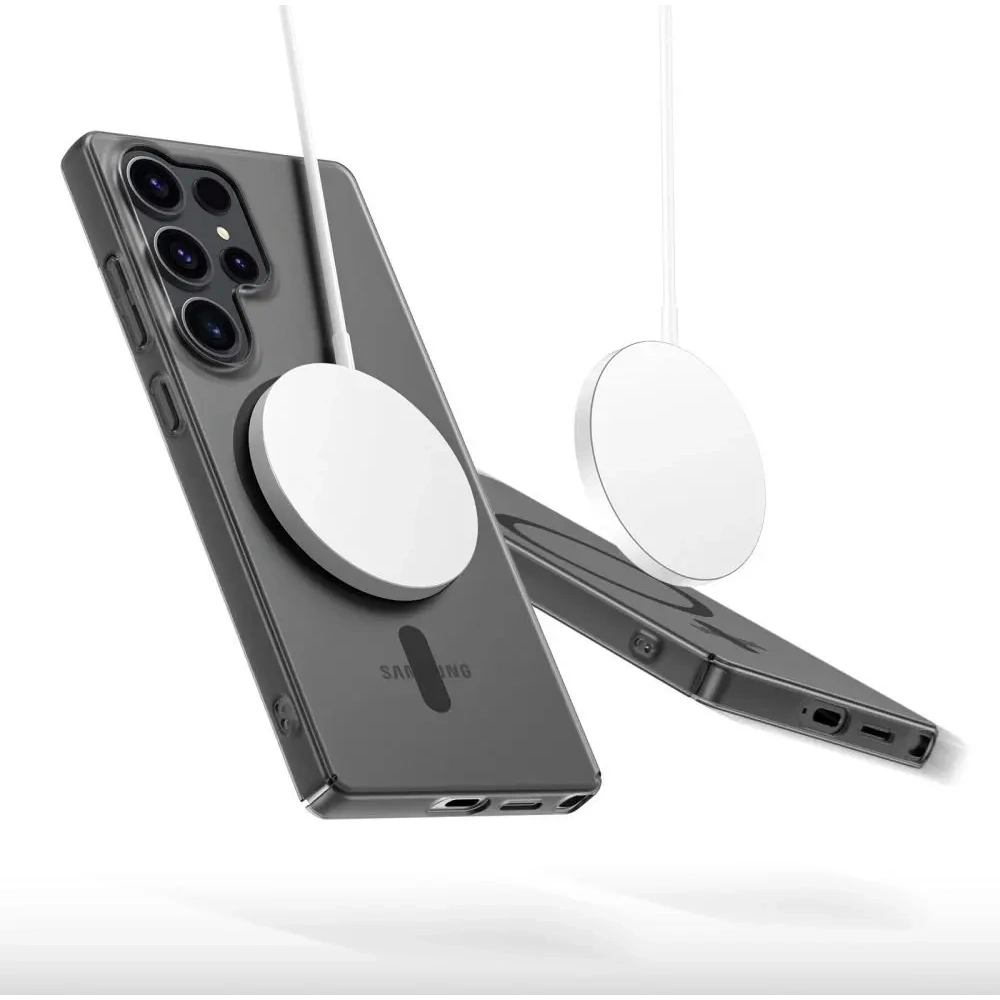 Etui Tech-Protect Magslim MagSafe Samsung Galaxy S25 Edge Matte/black