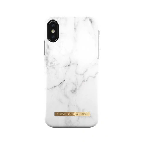 Etui iDeal of Sweden Apple iPhone X/XS (white marble)
