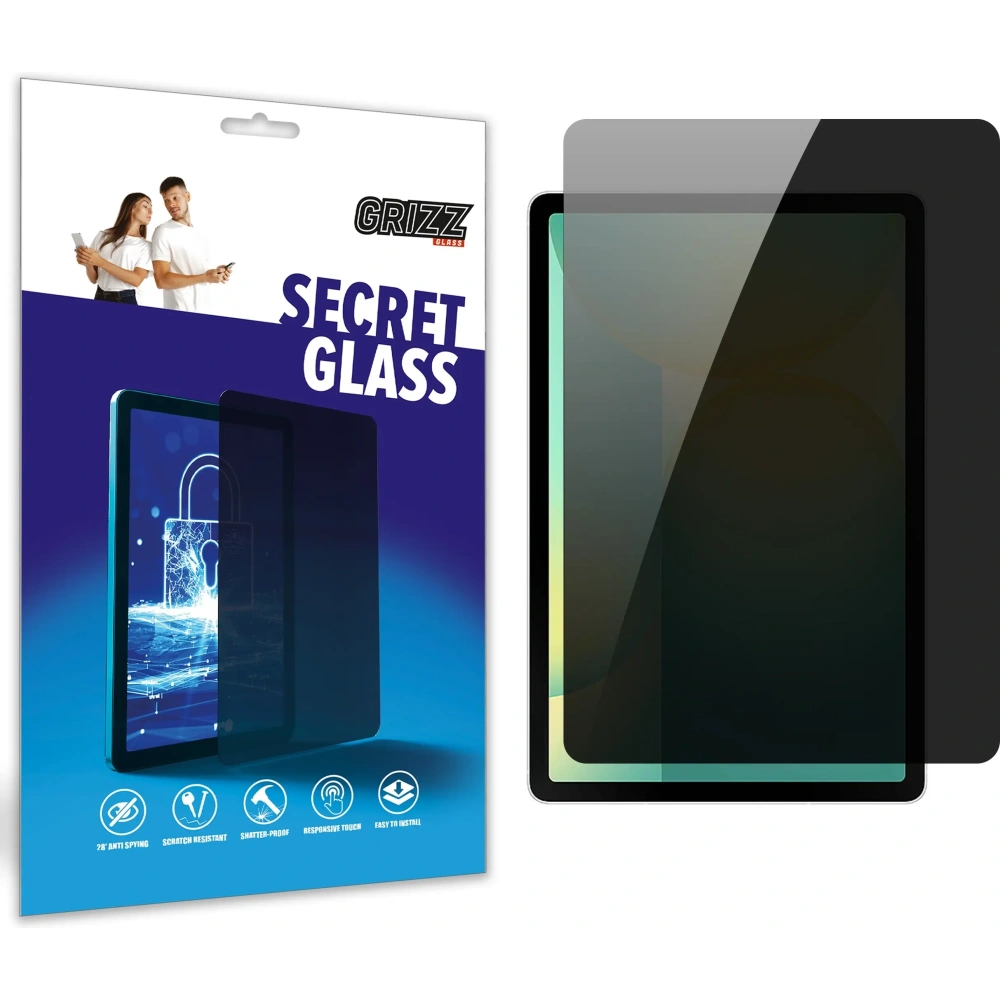 Matowe szkło prywatyzujące GrizzGlass SecretGlass do Samsung Galaxy Tab S10 FE