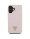 Kup Guess Hot Stamp cu granulație Logo Triunghi Peony MagSafe Apple iPhone 16 roz - GUE4525 - {ean13} - Sklep Home Screen