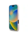 Kup Guess Hot Stamp cu granulație Logo Triunghi Peony MagSafe Apple iPhone 16 roz - GUE4525 - {ean13} - Sklep Home Screen