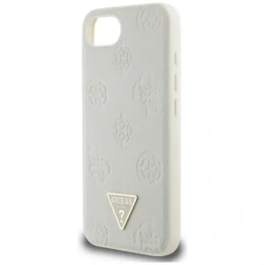Kup Guess Logo Triunghi Peony cu Hot Stamp Granulat MagSafe Apple iPhone 16e bej - GUE4526 - {ean13} - Sklep Home Screen