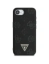 Kup Guess Grained Hot Stamp Peony Triangle Logo MagSafe Apple iPhone 16e fekete - GUE4527 - {ean13} - Sklep Home Screen