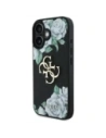 Buy Guess Grained Roses Big 4G logo Apple iPhone 16 black - GUE4528 - {ean13} - Home Screen Store Europe