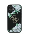 Kup Guess Grained Roses Nagy 4G logo Apple iPhone 16 fekete - GUE4528 - {ean13} - Sklep Home Screen