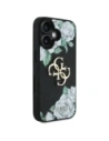 Kup Guess Grained Roses Nagy 4G logo Apple iPhone 16 fekete - GUE4528 - {ean13} - Sklep Home Screen